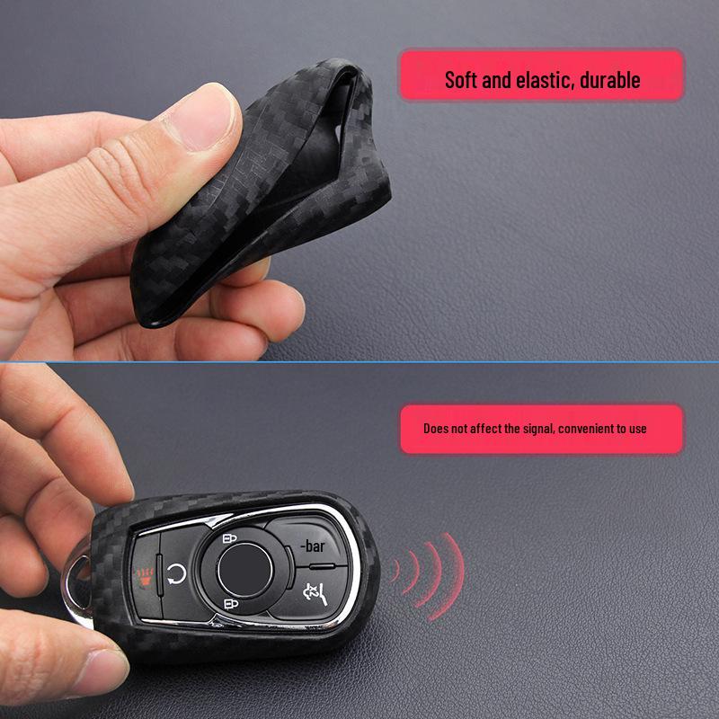Buick Envision, Encore, LaCrosse, Regal, GL6 Carbon Fiber Key Cover