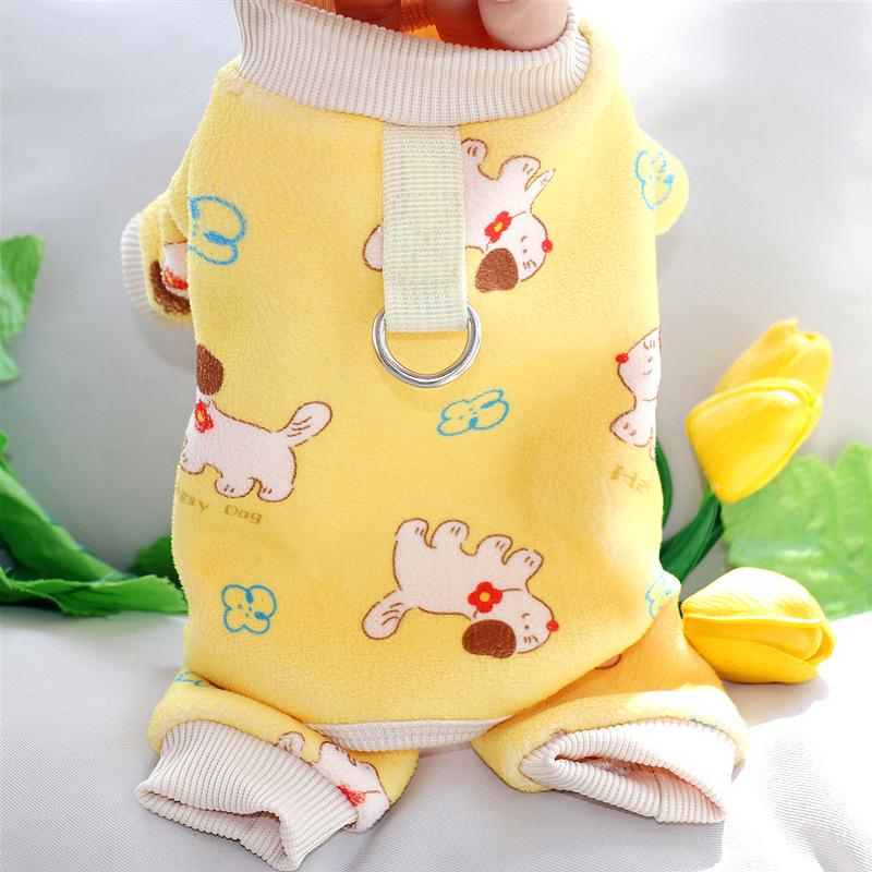 Pet Four-legged Clothing Teddy Bichon VIP Autumn And Winter Clothing Yorkshire Pomeranian Small Dog Dog Clothing Autumn