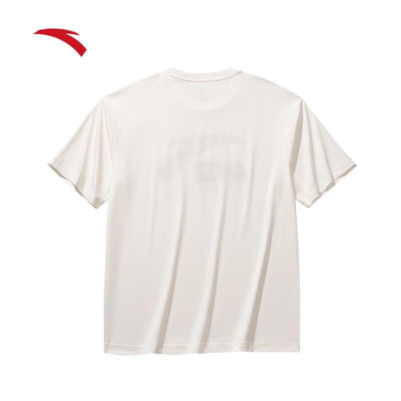 ANTA Men's Logo Print Loose Fit T-Shirt