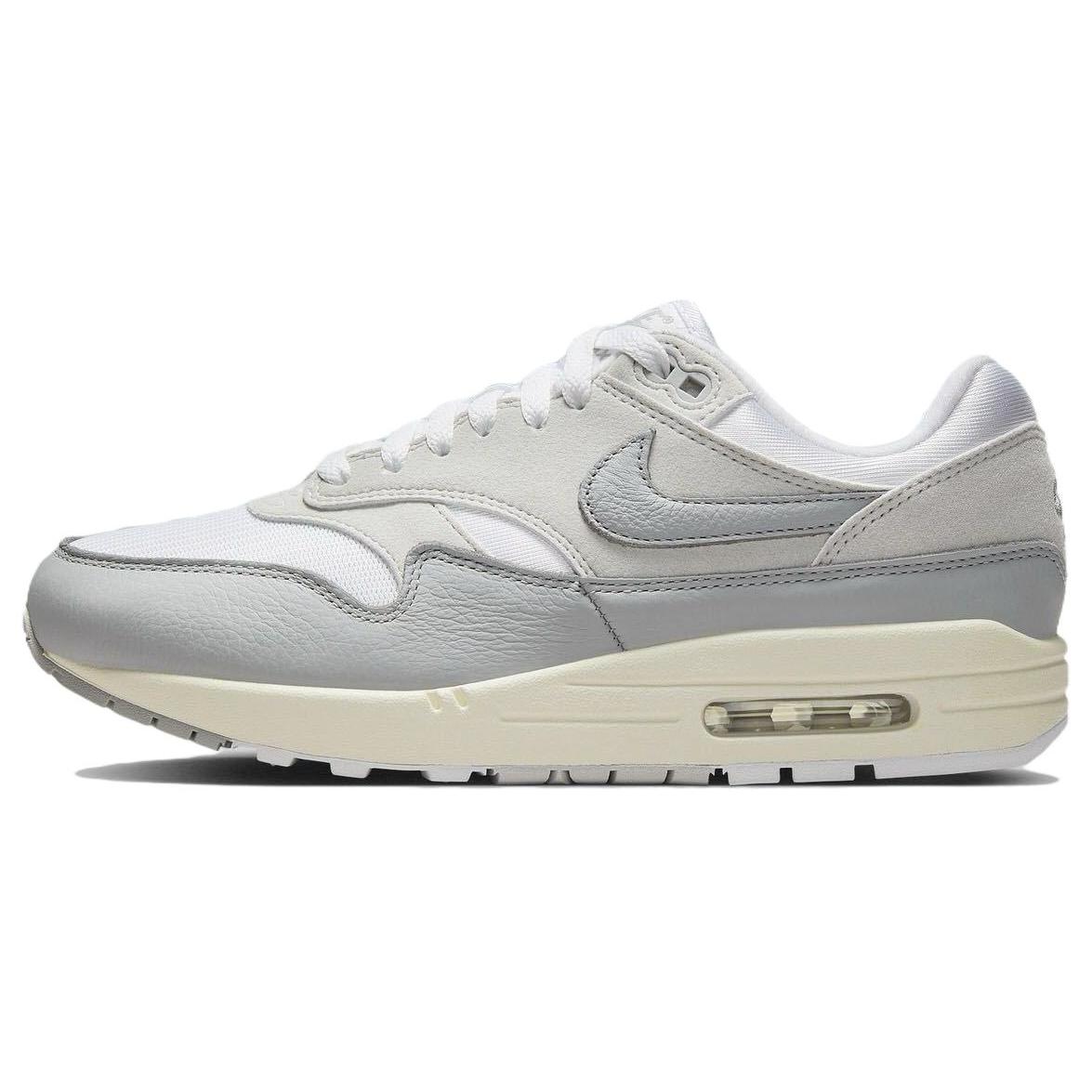 

Nike Air Max 1 87 Fabric Leather Low Top Women s Casual Comfortable Lifestyle Sneakers HF0026-001 37.5