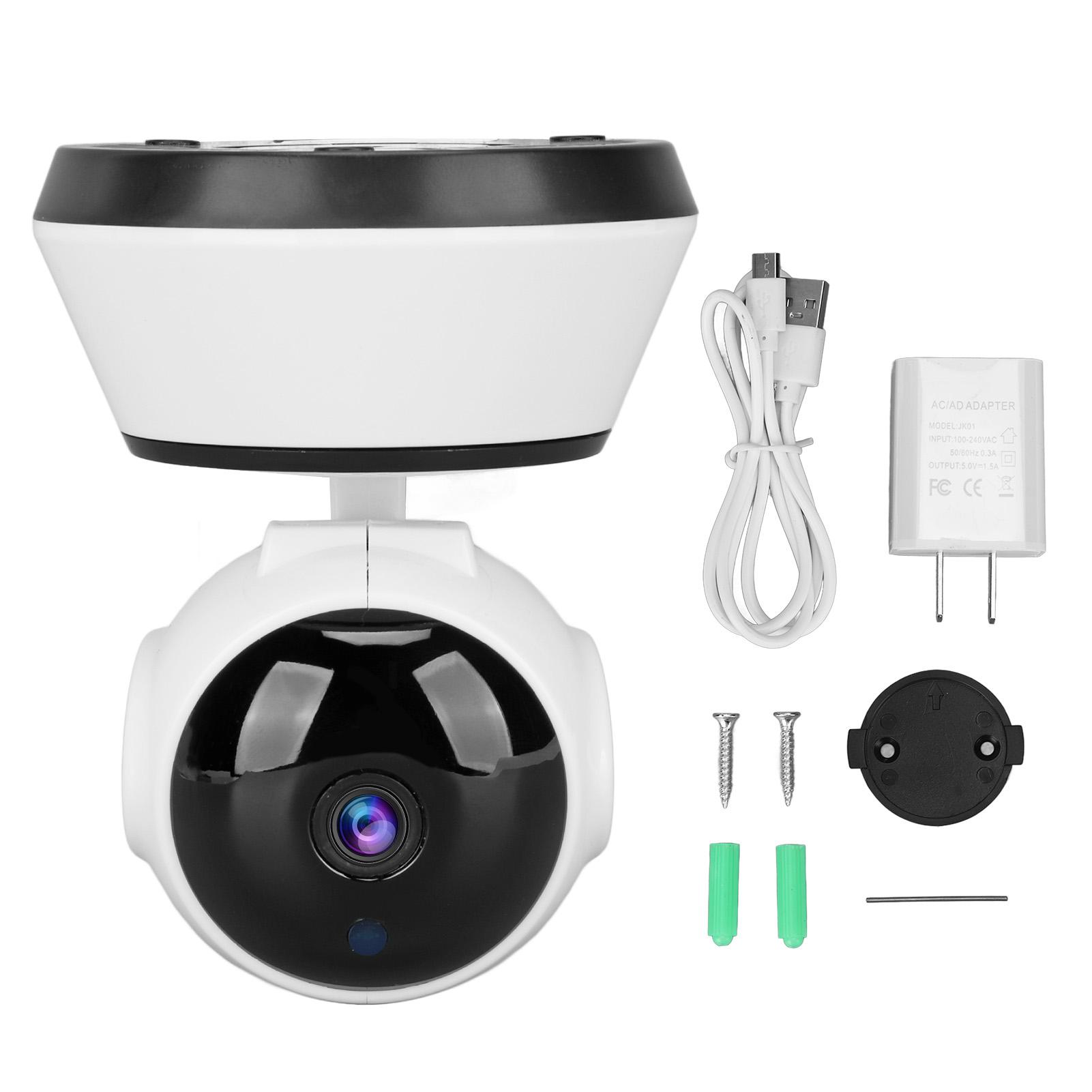 

Smart Security Camera Infrared Night Vision Wifi Smart Net Camera 350 Degree Panoramic View Baby US Plug