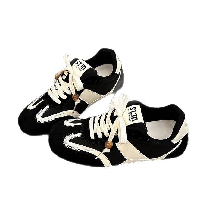 Self-kept Version~ Inner Height-increasing Beaded German Training Shoes Women's 2025 New Sports Forrest Gump Casual Shoes