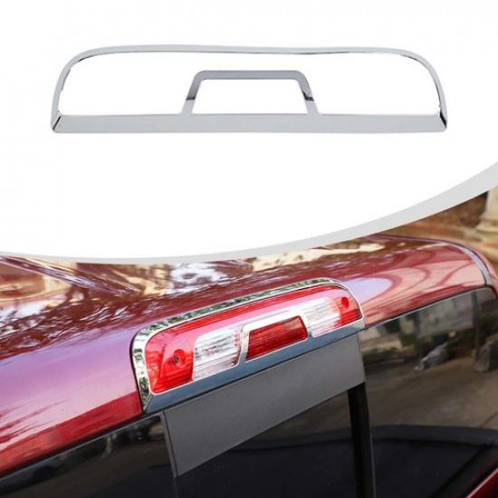 Chrome Rear 3rd High Brake Light Stop Lamp Trim Cover For Chevy Silverado 14-18