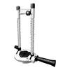 Practical 0-45 Degree Angle Drill Stand Adjustable with Steel Column for Woodworking Power Tool Aluminum Base