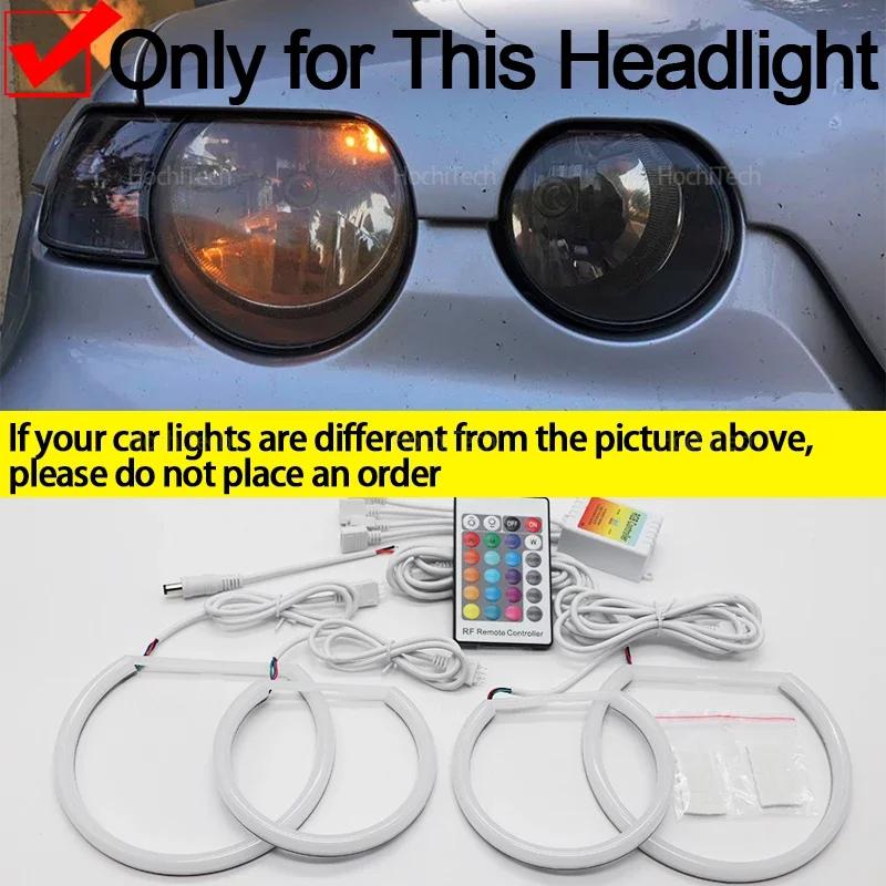 High Quality for BMW 3 Series E46 Compact 2001-05 Angel Eyes Light RF DRL Controller - 16 Color Options, 4 Flash Modes,