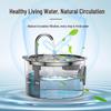 3.2L Large Capacity Stainless Steel Cat Water Fountain - Smart Automatic Pet Dispenser