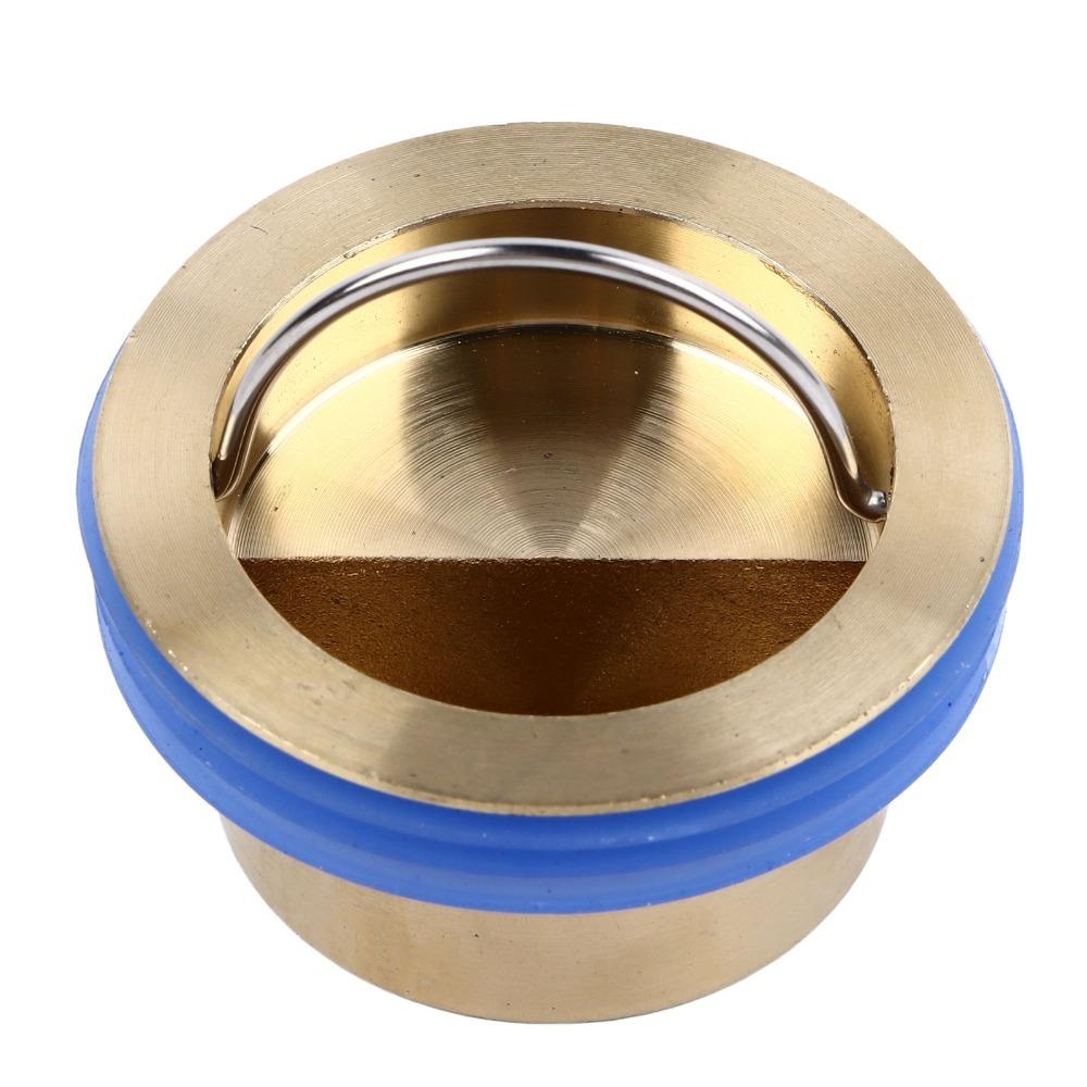 2 Pack Anti Slip Design Backflow Preventer Core Rapid Drainage Floor Strainer Sewer Core  Balcony золотой