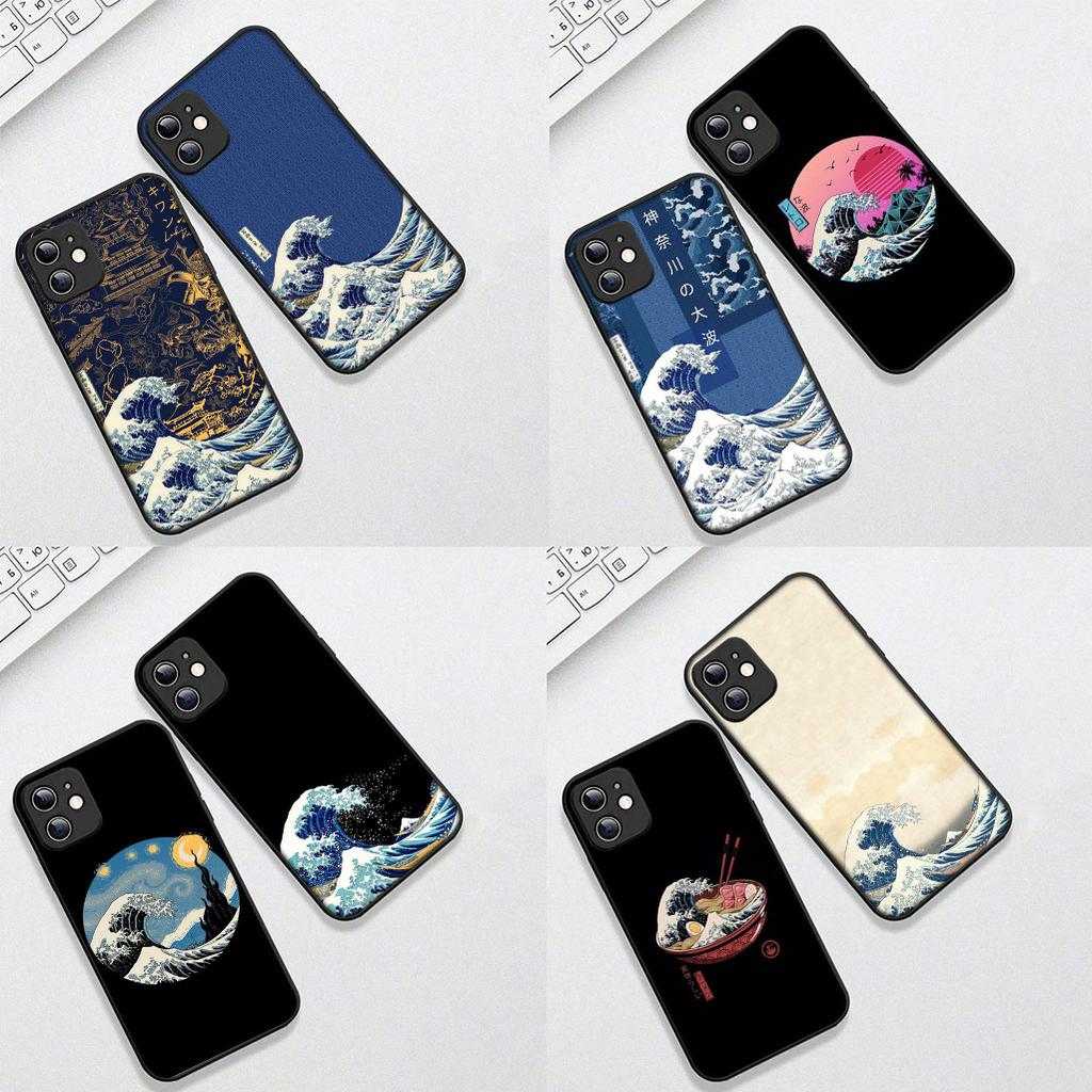 Cover for Motorola Moto Edge 50 30 One Fusion 40 Neo Ultra Pro 20 Lite G50 G85 G84 E15 E14 Phone Case The Great Wave of Kanagawa