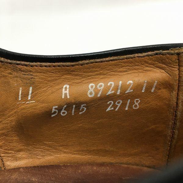 Allen Edmonds Park Avenue Straight Tip Business Shoes Black size 11A 27.0-28.0 Men's(USED)