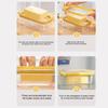 Butter Cutting Storage Box Sealed Cheese Cutting Organizer Cheese Refrigerator Crisper with Lid Butter Storage Box Reusable