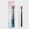 Adult Soft Bristle Toothbrush Double Pack with Advanced Wide Head for Couples