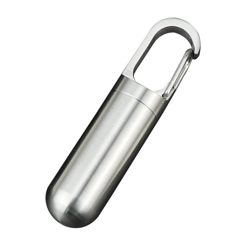 Durable Metal Waterproof Pills Box With Efficient Gift Packaging Medicine Container Perfect For Home Office Outdoor