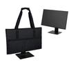Computer Screen Carrying Case Protective Computer Display Travel Bag with Handle for Work Business Trips Black