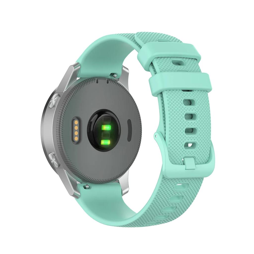 20mm 22mm Official Silicone Strap For Garmin Forerunner 165 55 265 965 570 970 Bracelet Wristband Garmin Active 5-6/Venu 4/3/2