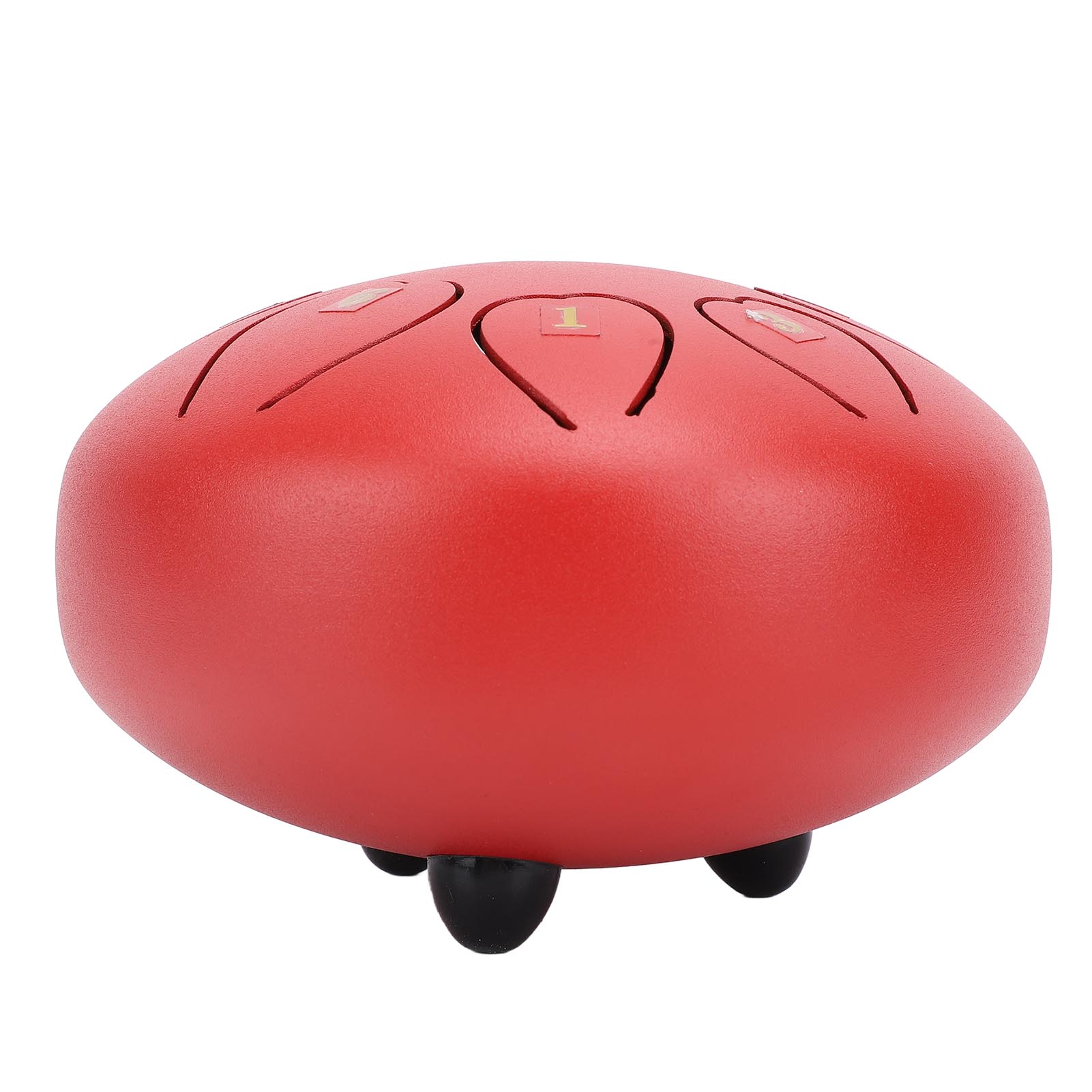 

Стальной язычковый барабан 6 дюймов 8 тонов Ethereal Hand Music ударный инструмент полный комплект черный красный