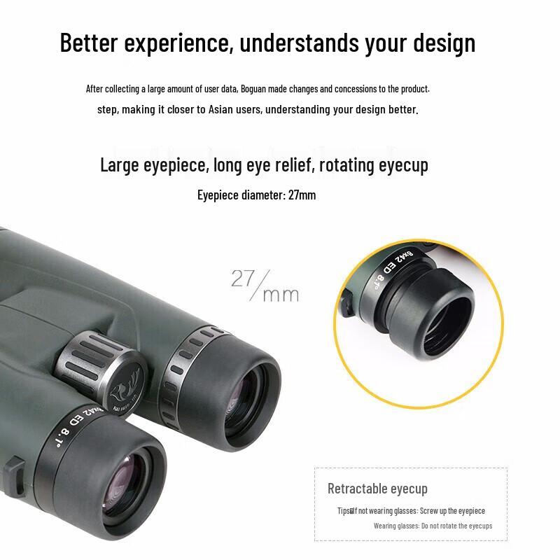 BOSMA Honghu 10x42 ED Professional Binoculars