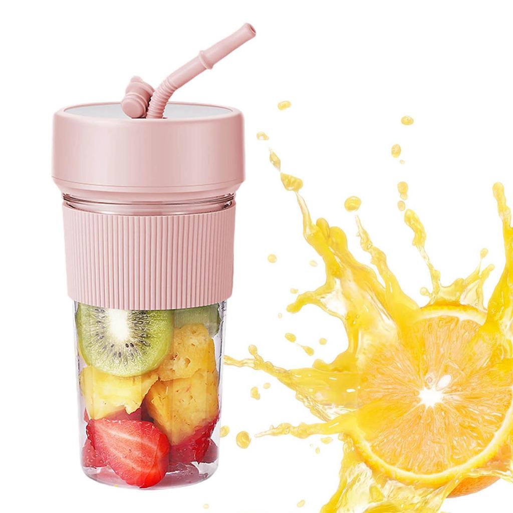 Juicer Blender Cup Compact High Speed for Shakes and Smoothies Electric Juice Cup for Sports Travel Office Outdoor Indoor Home