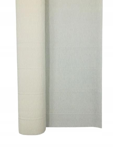 Bibuła dekor Krep 50x250 cm 180GR 600 BIAŁA