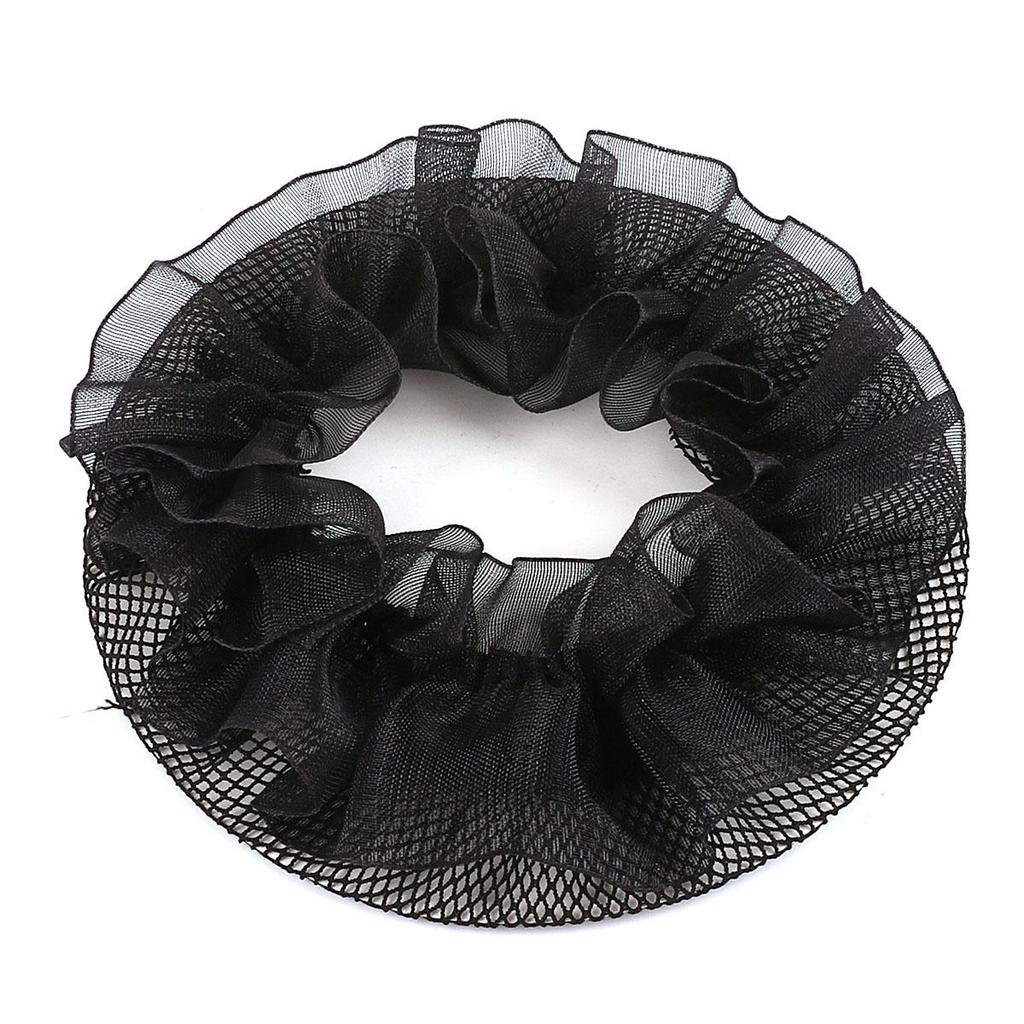Nylon Hair Net Star Dance Recital Buns / Hair Extension Weaving Cap Hairnets