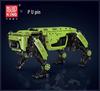 Yuxing Mechanical Power Machine Remote Control Educational Building Blocks Set for Kids