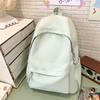 School Bag, School Bag, Female Ins Style, Simple and Light Campus, Korean Version of Versatile Mori Series Chugao Backpack