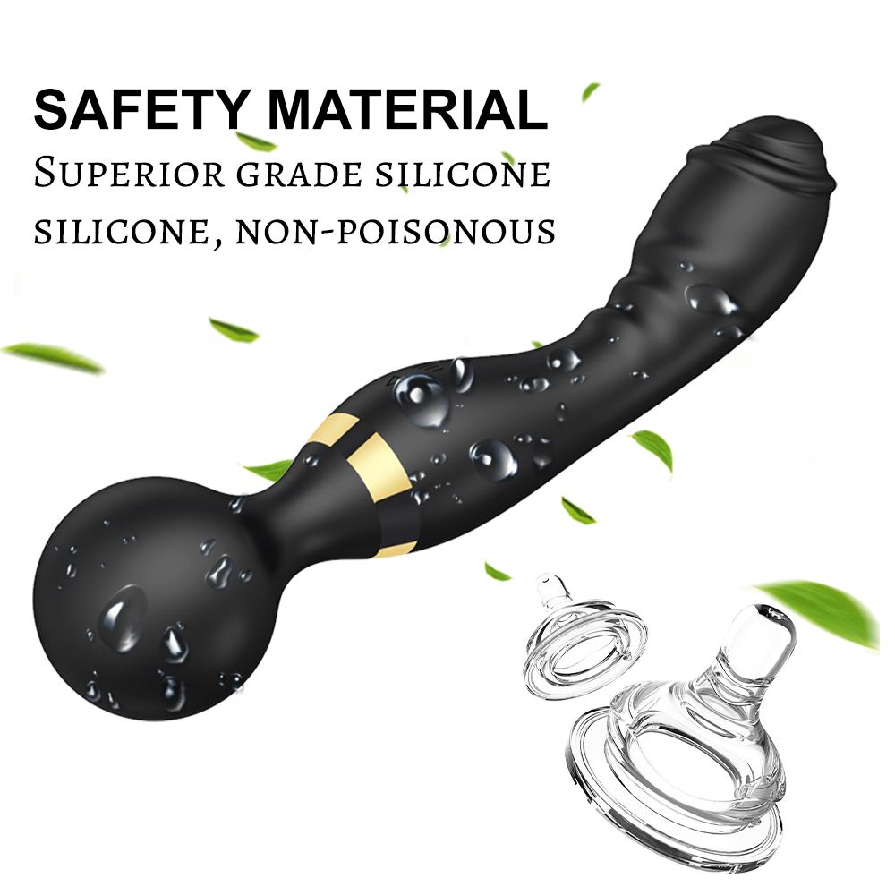 28 Mode Powerful Dildo Vibrator Clitoris Vagina  AV Magic Wand Massager  Anal G Spot Mastrubator Adult Sex Toy for Women