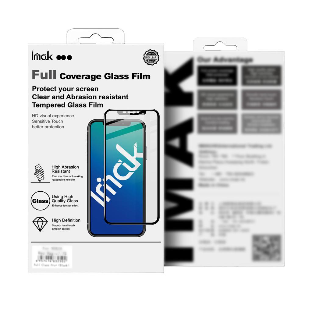 For Samsung Galaxy Z Flip 8 5G Glass IMAK Full Coverage Tempered Glass Film Pro+ Series Rear screen sticker
