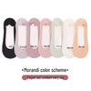 Women's Ice Silk Low-Cut Invisible Socks: Breathable, Sweat-Absorbing, and Non-Slip for Summer