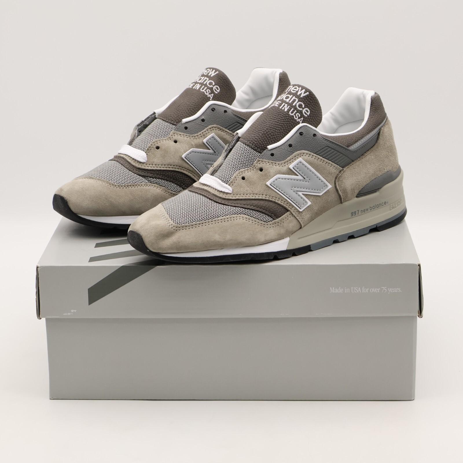 U997GY New Balance 997 Серый (Мужской) 10.5