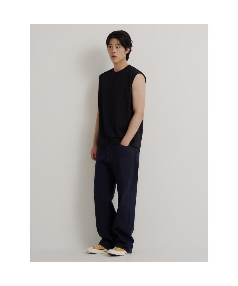 Binpolmen [Essential] Sleeveless T-Shirt Black