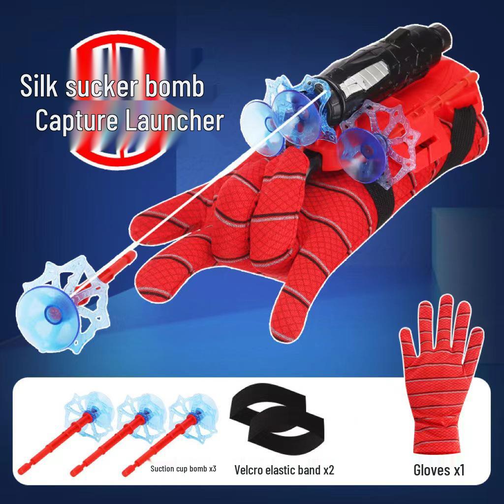 Spider Launcher Hero Knight Soft Bullet Children's Toy