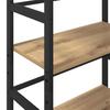 Bookshelf Artisan Oak 60 X 29.5 X 149 Cm Particleboard
