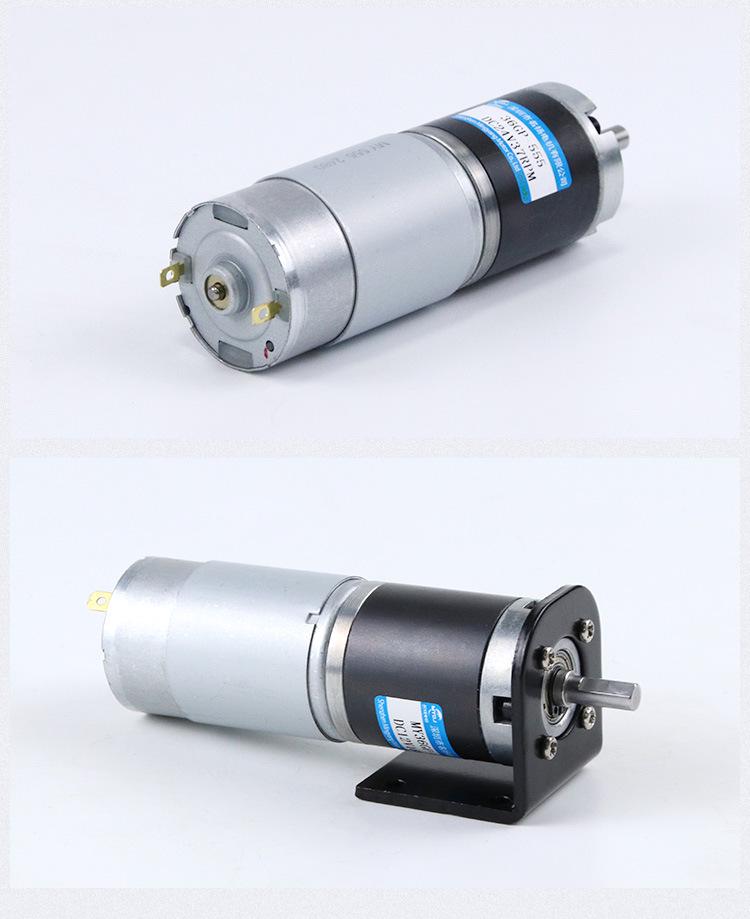 12V Miniature High Torque Brushed DC Motor with 36GP555 Planetary Gearbox