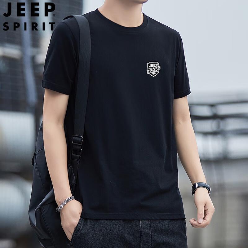 Men s JEEP SPIRIT Round Neck Short Sleeve T-Shirt XL