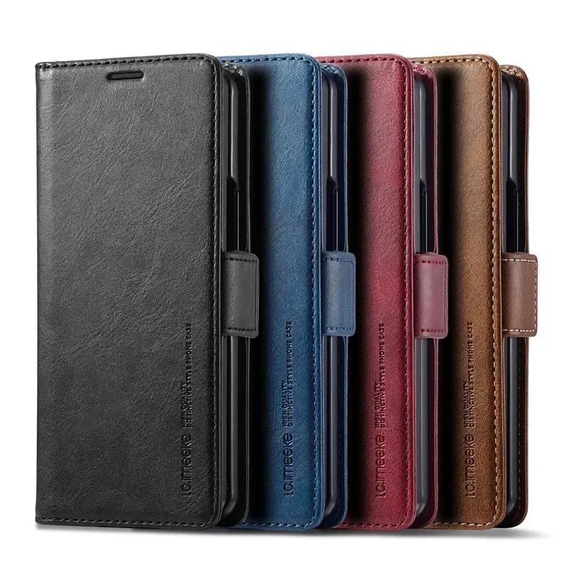 Luxury Magnetic Wallet PU Leather Case For Samsung Galaxy Z Fold 3 4 5 6 7 Card Solt Holder Pocket Cover For Galaxy Z Fold7 6 5