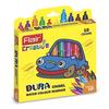 FLAIR Creative Series Dura Chisel Water Colour Pen Set Of 10 Refillable Non Toxic Washable Coloring Pens For Kids Art