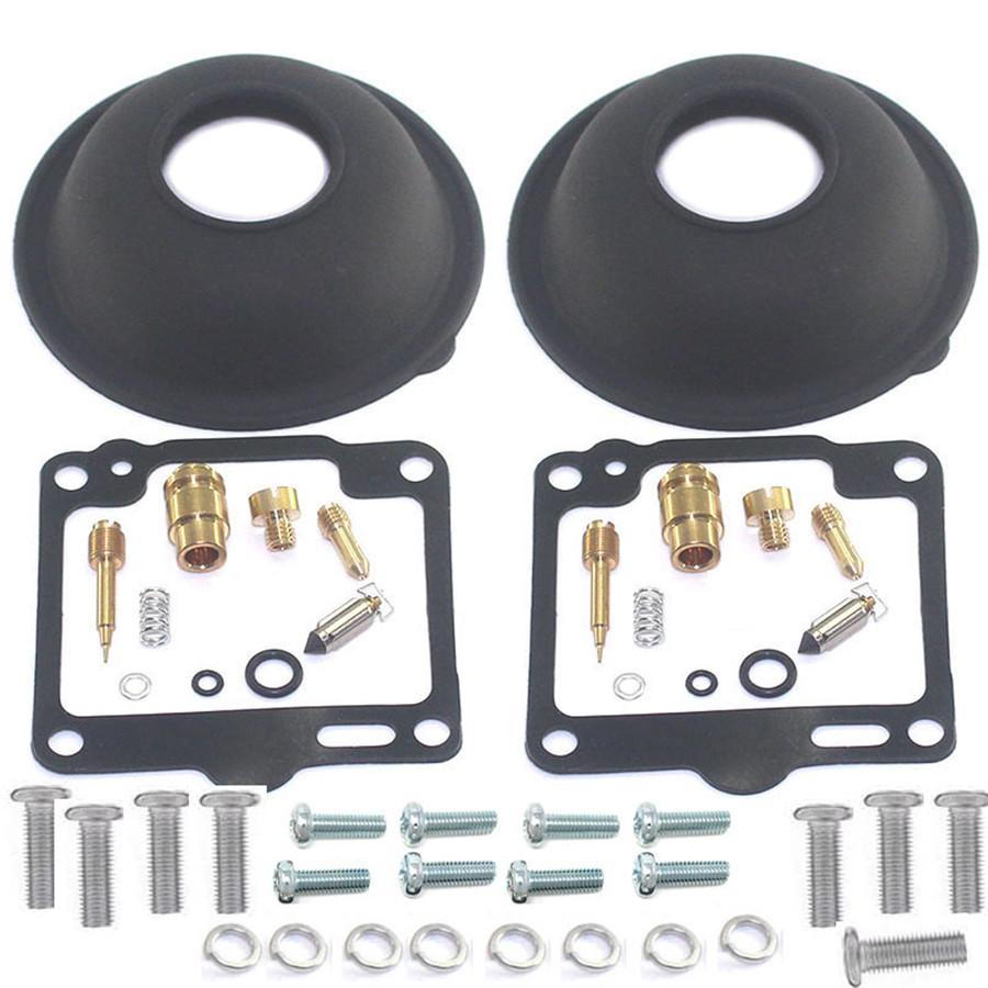 Для 1988-97 Yamaha Xv750 Virago 750 Ремонтный комплект карбюратора Поршень Диафрагма 2X
