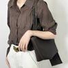 The * row new Park Stitch bucket bag new long handle vegetable basket tote bag versatile handbag