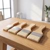 3/4Pcs 2/3/4/5in Paint Brush Set Wooden Handle Wide Flat Paint Brush  for Furniture