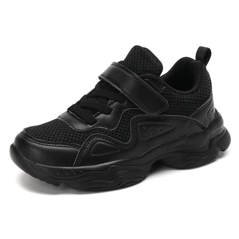 Classmate female 6-12 years old summer sports shoes leather wear-resistant campus performance boys students versatile running shoes