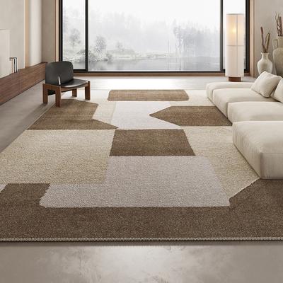 Tapete Simples para Sala de Estar Sensação Premium de Luxo Leve Tapete de Chão Antiderrapante Grande Sofá Mesa de Centro Cobertor Decoração para Casa