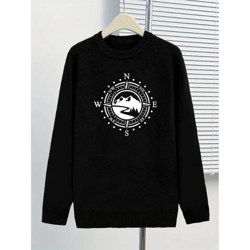 

Men Women Warm Sweater, Regular Fit XXL чорний