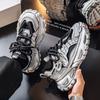 Dirty Shoes Raw Ins Trendy Shoes Breathable Casual Sneakers Teen Platform Dad Shoes Running Shoes