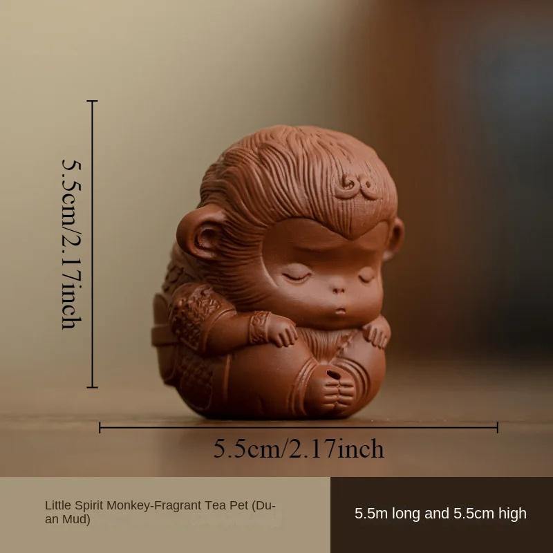 Creative and Cute Buddha Zen Tea Pet Ornament Can Nourish Cute and Fun Indoor Aromatherapy Stove