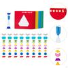 Geometric Shape Puzzle,Wooden Pattern Blocks,Early Educational Toy,Teaching Aid Shapes