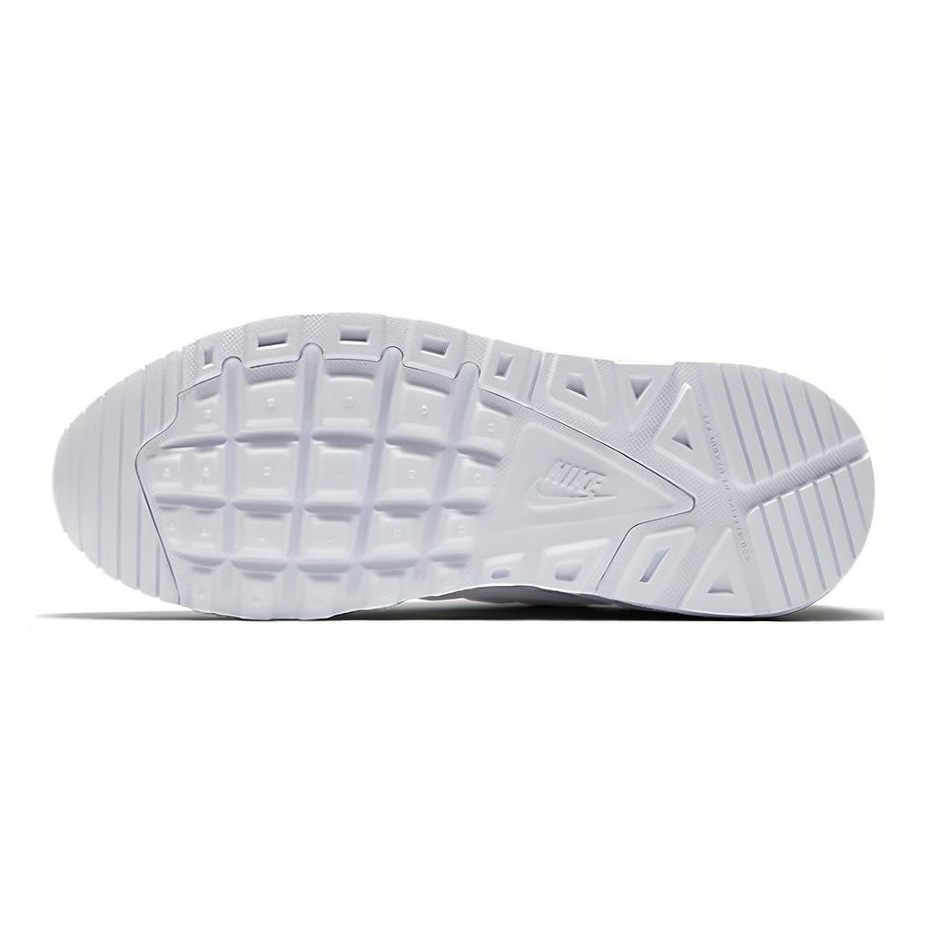 Nike נעלי ריצה Air Max Command Flex רטרו ספורטיביות עם ריפוד מבד, מונעות החלקה, עמידות בשחיקה, נושמות, גזרה צמודה, גפה נמוכה, נעלי ספורט לילדים, לבן 844346-101