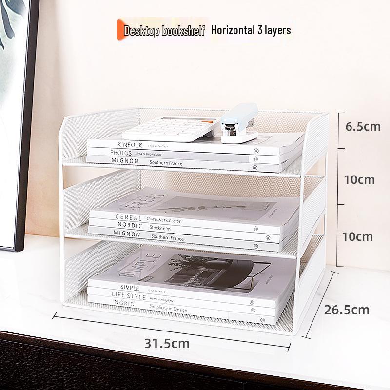 Desktop Multi-layer Book & File Organizer for Students