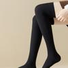 Cashmere Knee Socks Double-Needle Merad Color Warm And Cold-Resistant Women'S Knee Socks Zhuji Socks