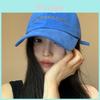 Baseballkappe im koreanischen Stil für Damen mit verlängertem Schirm, atmungsaktiv, Acryl, Sonnenschutz, Sommer Mode