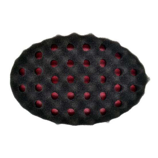 Oval Shape Double Sides Magic Curl Coil Brush Natural Afro Hair Sponge Twist Tool